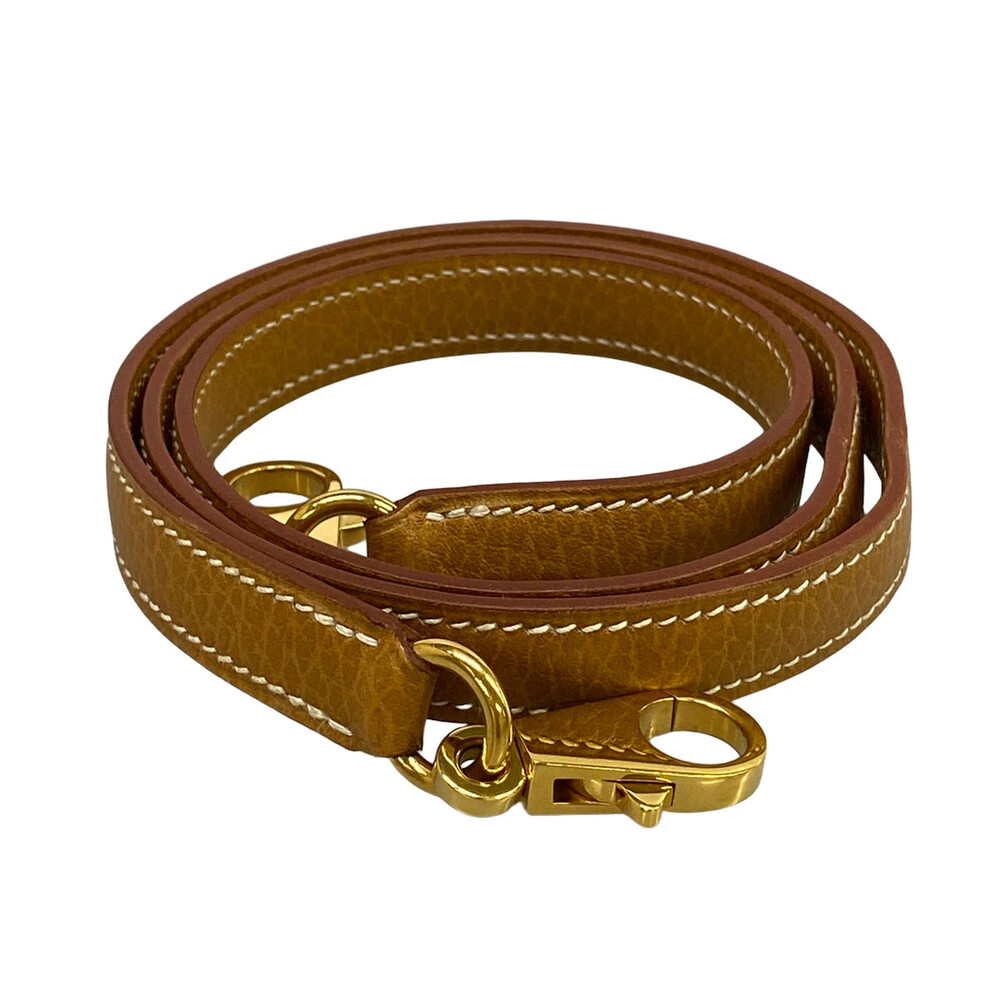Hermes Brown Gold Leather Hardware 17 #351052H83B